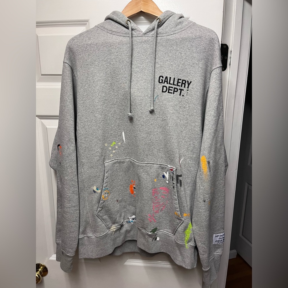 Gallery Dept Paint Splatter Hoodie